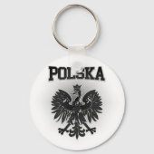 Polska-Wappen Schlüsselanhänger (Vorderseite)