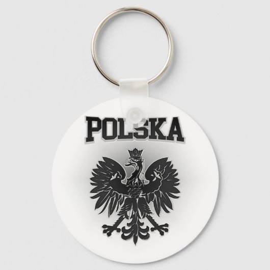 Polska-Wappen Schlüsselanhänger (Vorderseite)