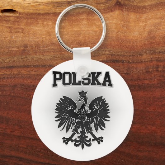 Polska-Wappen Schlüsselanhänger (Vorderseite)