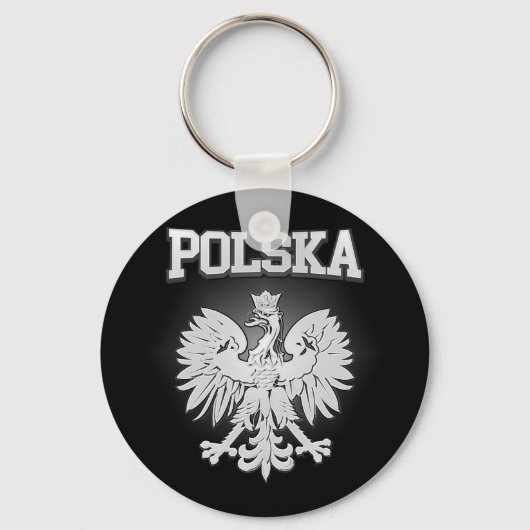 Polska-Wappen Schlüsselanhänger (Vorderseite)