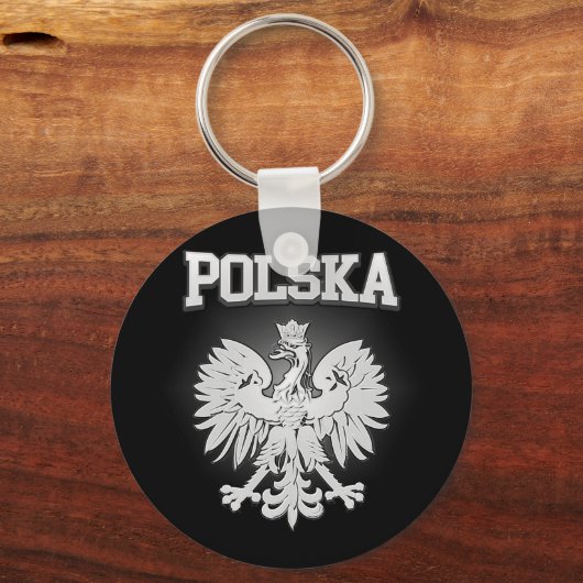 Polska-Wappen Schlüsselanhänger (Vorderseite)