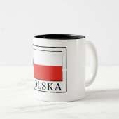 Polska Zweifarbige Tasse (VorderseiteRechts)