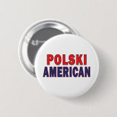 Polski American Button (Vorne & Hinten)