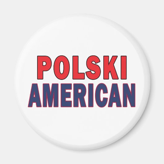 Polski American Magnet (Vorne)