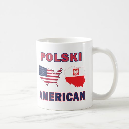 Polski American Map Kaffeetasse (Rechts)
