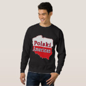 Polski American Map Sweatshirt (Vorne ganz)