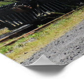 Polson Logging Company Train Print Poster (Ecke)