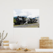 Polson Logging Company Train Print Poster (Küche)