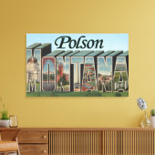 Polson, Montana Leinwanddruck (Insitu (Wohnzimmer))