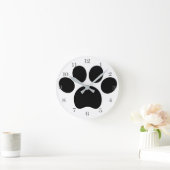 Polster Akrylhalterung Runde Wanduhr (Zuhause)