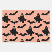 Polster-Halloween-Wrapping Paper Flat Sheet-3-Set Geschenkpapier Set (Vorderseite 3)