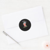 Polster-Sticker Runder Aufkleber (Umschlag)