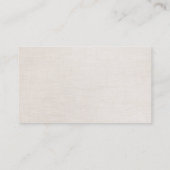 Polstermöbel-Sofa-Logo-Visitenkarte Visitenkarte (Rückseite)