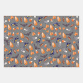 Polsterpapier für die Wandbekleidung von Halloween Geschenkpapier Set (Vorderseite 3)