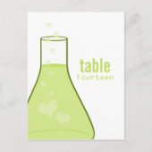 Polsterpostkarte für Whimsikbechertisch, grün Postkarte (Vorderseite)