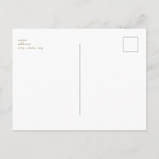 Polterabend Bierpaare Postkarte (Rückseite)