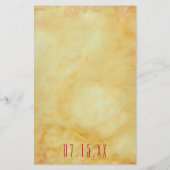 Polterabend BINGO asiatisch beeinflusst Design Flyer (Hinten)