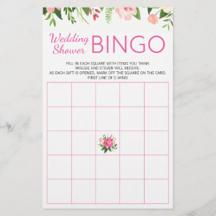 Polterabend Bingo Game