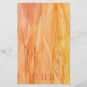 Polterabend BINGOFresh-Blume-Design Flyer (Hinten)