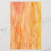 Polterabend BINGOFresh-Blume-Design Flyer (Hinten)