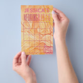 Polterabend BINGOFresh-Blume-Design Flyer (Handgriff)