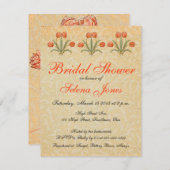 Polterabend Bridal Schöne Einladungen (Vorne/Hinten)