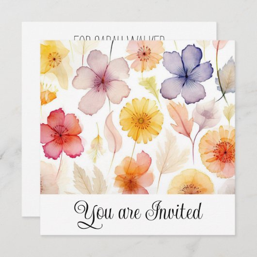 Polterabend Einladung (Vorne/Hinten)