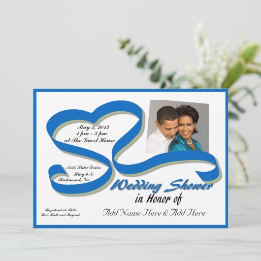 POLTERABEND - EINLADUNG (Stehend Vorderseite)