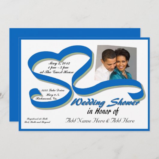 POLTERABEND - EINLADUNG (Vorne/Hinten)