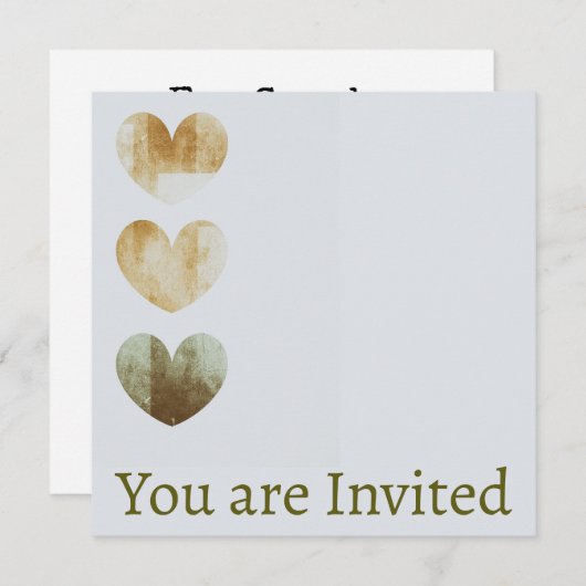 Polterabend Einladung (Vorne/Hinten)