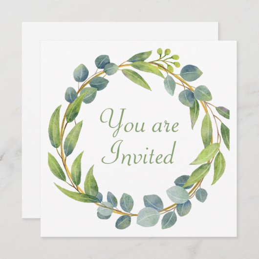 Polterabend Einladung (Vorne/Hinten)