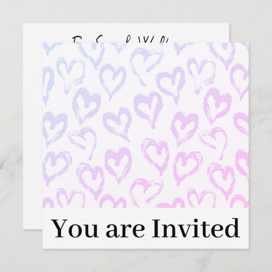 Polterabend Einladung (Vorne/Hinten)