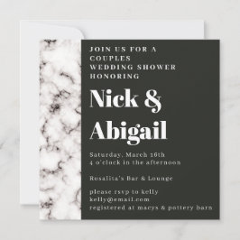 Polterabend-Einladung von Marble Couple Einladung