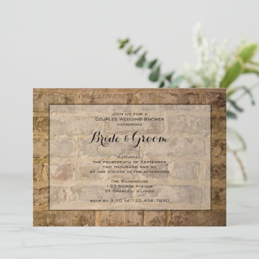 Polterabend für Chic Chic Cops Einladung (Stehend Vorderseite)