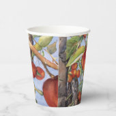 Polterabend für den Pfirsichpfirsichbau Papiertass Pappbecher (Rechts)