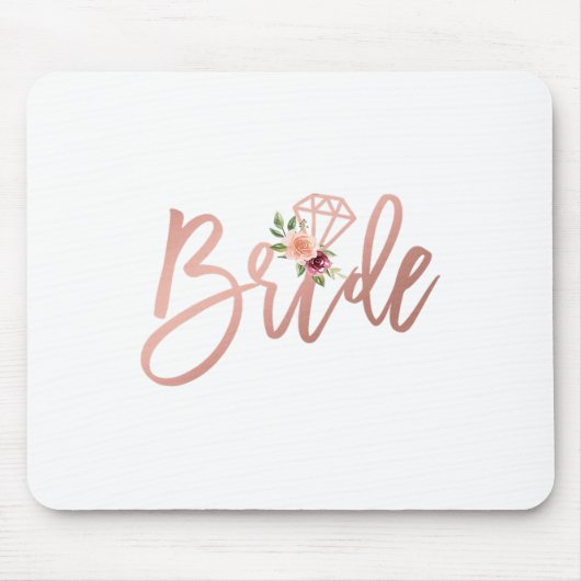 Polterabend für die Zukunft von Frau Bride Mousepad (Vorne)