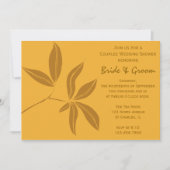 Polterabend für Paare im Herbst Einladung (Vorderseite)