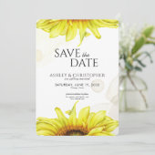 Polterabend für Wasserfarben Save The Date (Stehend Vorderseite)