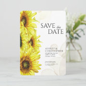 Polterabend für Wasserfarben Save The Date (Stehend Vorderseite)