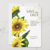 Polterabend für Wasserfarben Save The Date (Vorderseite)