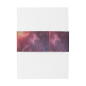 Polterabend Gorgeous Star Nebula Sternbilder Einladungsbanderole (Rückseitenbeispiel)