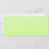 Polterabend Grüne Lilie des Tals Einladung (Rückseite)