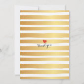 Polterabend Herbst Maple Blätter Pumpkin Einladung (Rückseite)