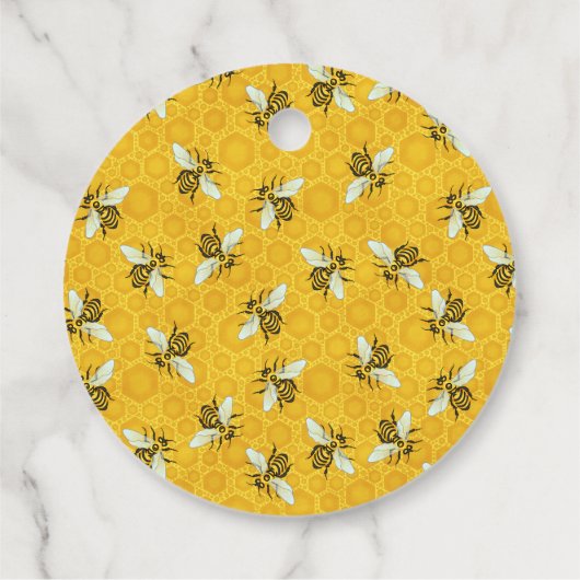 Polterabend Honeybee Honey Jar Geschenkanhänger (Rückseite)