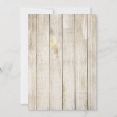 Polterabend ich mache GRILLEN laden 12x18 ein Einladung (Rückseite)