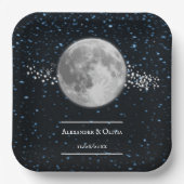 Polterabend-Papierplatte Pappteller (Vorderseite)