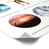 Polterabend Party Game, wo sie waren Poster (Ecke)