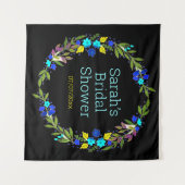 Polterabend personalisierte Tapisserie Wandteppich (Vorderseite (Horizontal))