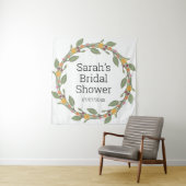 Polterabend personalisierte Tapisserie Wandteppich (Beispiel)