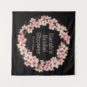 Polterabend personalisierte Tapisserie Wandteppich (Vorderseite (Horizontal))